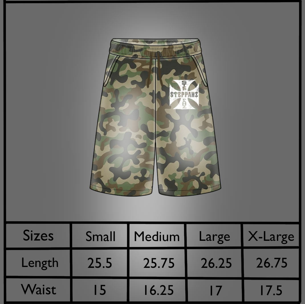 Camo shorts