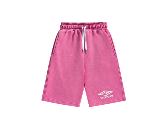 PINK SUNFADED SHORTS