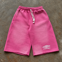 PINK SUNFADED SHORTS